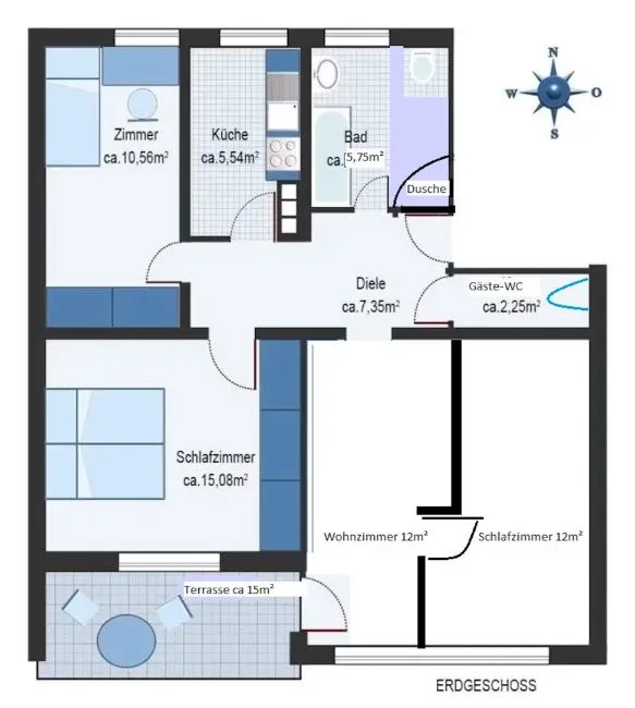 Appartement À Louer - 85740 munich DE Image 4